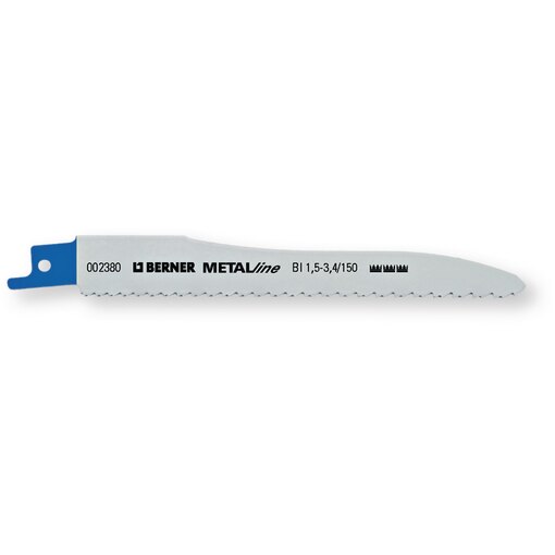Reciprocating Saw Blades Metalline 1,5-3,4/150, 25 pcs.